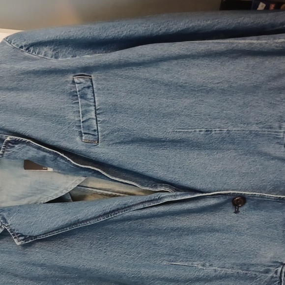 Lauren Ralph Lauren Denim Blazer Jacket NEW - Picture 3 of 13